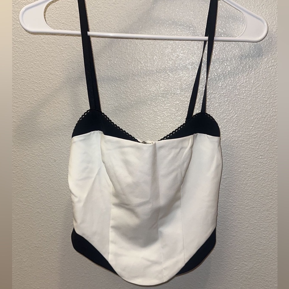 White fox tank top